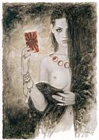 Luis Royo - Black Tarot - The Labyrinth Tarot, 02